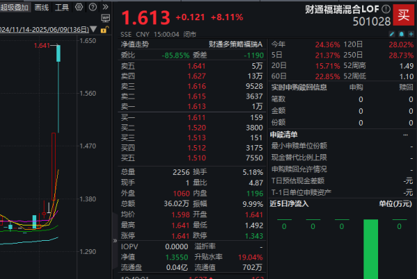 通联随配 60多万元拉动18%涨幅！这类基金为何大幅波动？