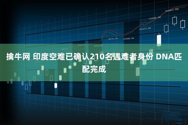 擒牛网 印度空难已确认210名遇难者身份 DNA匹配完成
