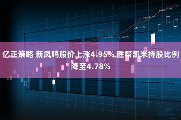 亿正策略 新凤鸣股价上涨4.95% 胜帮凯米持股比例降至4.78%