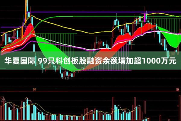 华夏国际 99只科创板股融资余额增加超1000万元