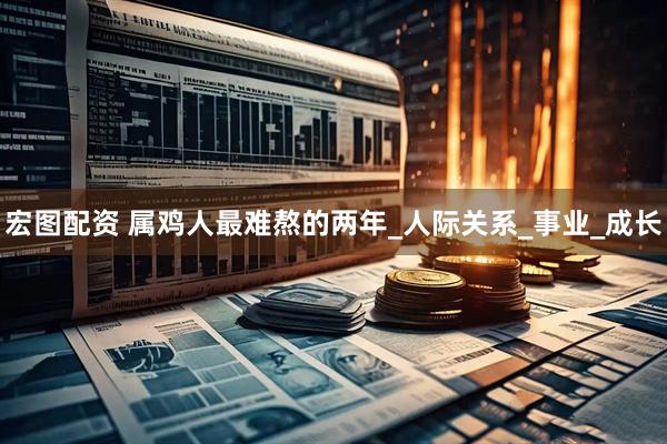 宏图配资 属鸡人最难熬的两年_人际关系_事业_成长