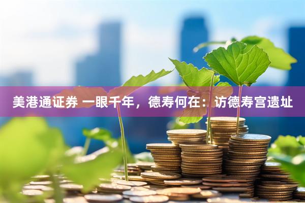 美港通证券 一眼千年，德寿何在：访德寿宫遗址